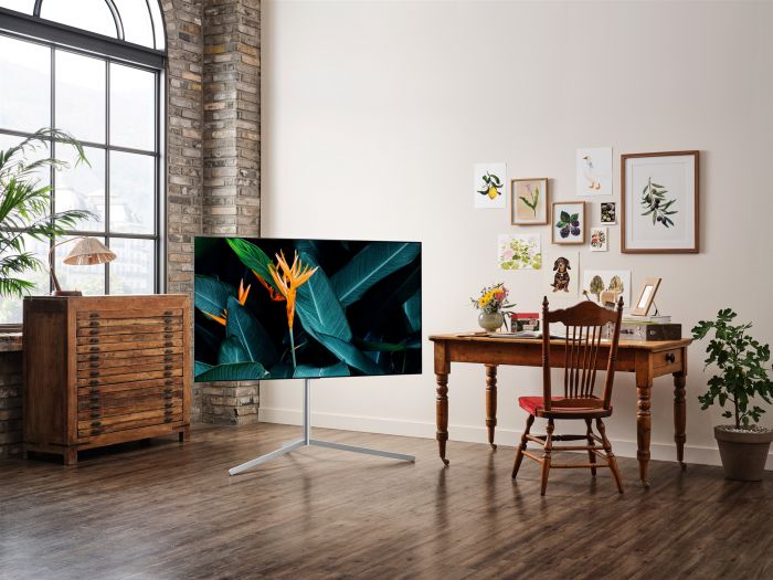 Телевiзор 65" OLED 4K LG OLED65G16LA Smart, WebOS, Срiбло