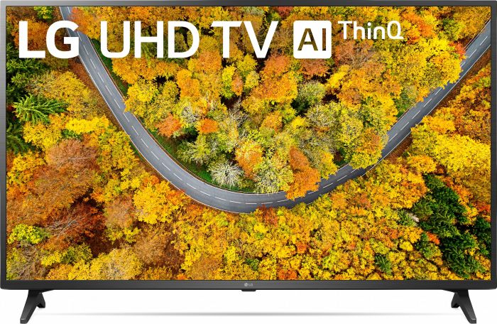 Телевiзор 65" LED 4K LG 65UP75006LF Smart, WebOS, Чорний