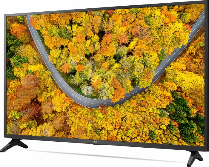 Телевiзор 65" LED 4K LG 65UP75006LF Smart, WebOS, Чорний