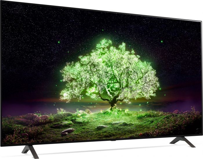 Телевiзор 55" OLED 4K LG OLED55A16LA Smart, WebOS, Чорний