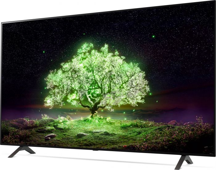 Телевiзор 55" OLED 4K LG OLED55A16LA Smart, WebOS, Чорний