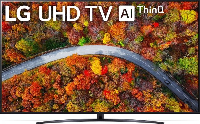 Телевiзор 70" LED 4K LG 70UP81006LA Smart, WebOS, Чорний