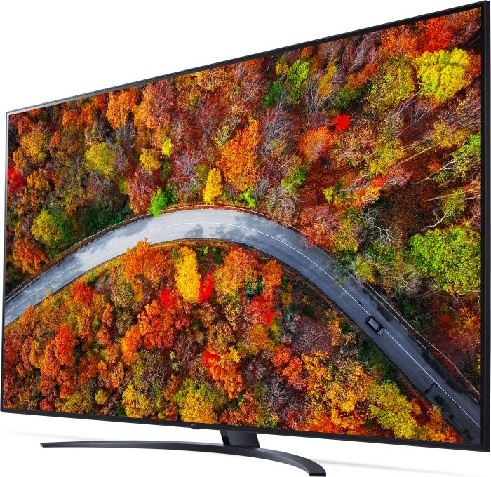 Телевiзор 43" LED 4K LG 43UP81006LA Smart, WebOS, Black