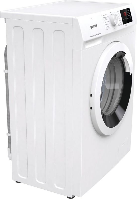 Пральна машина з фронт. загр. Gorenje WHE72SFS, 7кг, 1200, A+++, Пара, глибина 46см, Дисплей, Білий