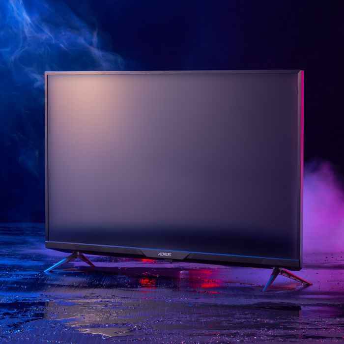 Монітор LCD AORUS 43" FV43U, 2xHDMI, DP, 2xUSB, USB-C, MM, VA QLED, 3840x2160, 144Hz, 1mc, 97%DCI-P3, FreeSync, HDR1000