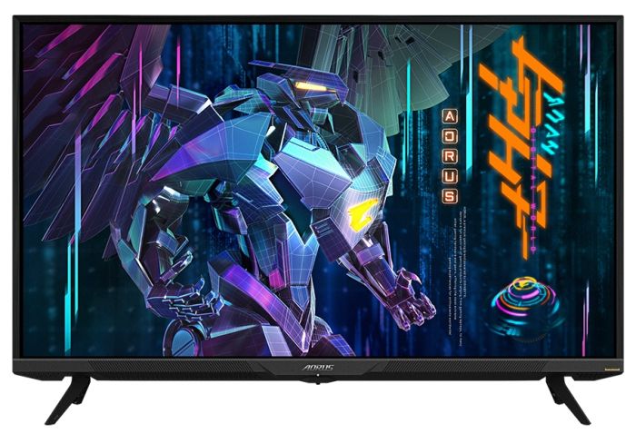 Монітор LCD AORUS 43" FV43U, 2xHDMI, DP, 2xUSB, USB-C, MM, VA QLED, 3840x2160, 144Hz, 1mc, 97%DCI-P3, FreeSync, HDR1000