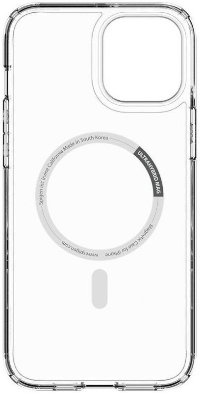 Чохол Spigen для Apple iPhone 12 Pro Max Ultra Hybrid Mag Safe, White