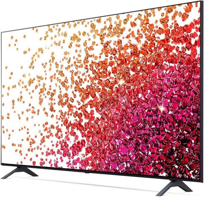 Телевiзор 43" NanoCell 4K LG 43NANO756PA Smart, WebOS, Black