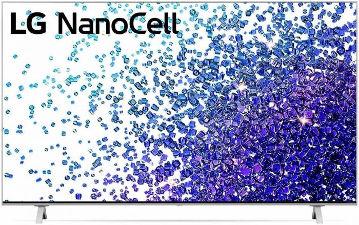 Телевiзор 55" NanoCell 4K LG 55NANO776PA Smart, WebOS, Сiрий