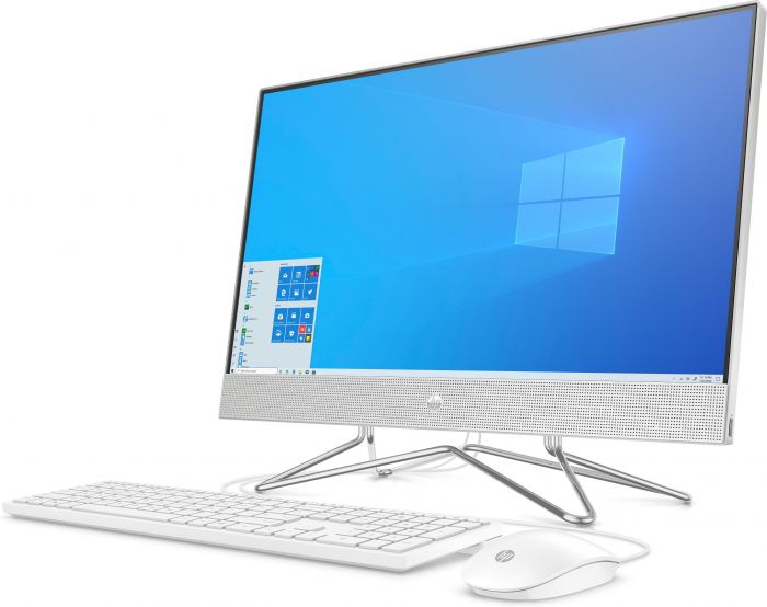 Персональний комп'ютер-моноблок HP All-in-One 23.8FHD IPS AG Touch/Intel Pen J5040/4/1000/ODD/int/kbm/W10/White