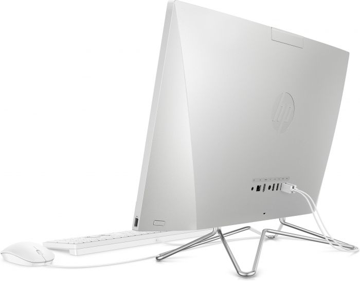 Персональний комп'ютер-моноблок HP All-in-One 23.8FHD IPS AG Touch/Intel Pen J5040/4/1000/ODD/int/kbm/W10/White