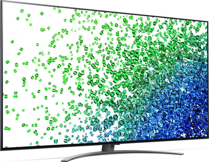 Телевiзор 55" NanoCell 4K LG 55NANO816PA Smart, WebOS, Сiрий