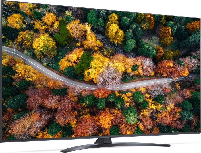 Телевiзор 55" LED 4K LG 55UP78006LB Smart, WebOS, Сiрий