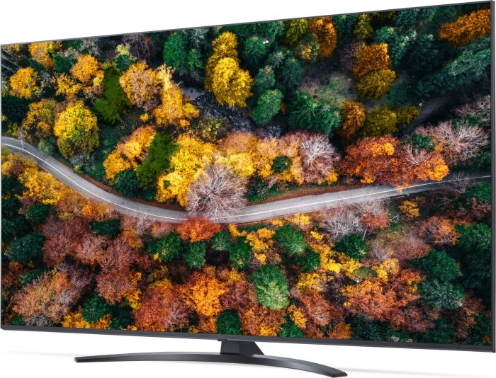 Телевiзор 55" LED 4K LG 55UP78006LB Smart, WebOS, Сiрий