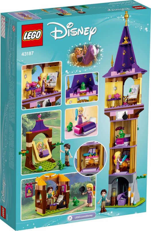 Конструктор LEGO Disney Princess Вежа Рапунцель 43187