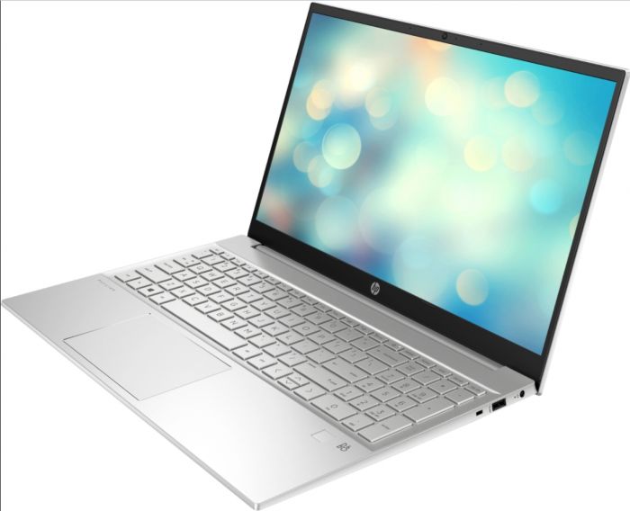 Ноутбук HP Pavilion 15-eh1023ua 15.6" FHD IPS AG, AMD R5-5500U, 8GB, F256GB, UMA, DOS, сріблястий