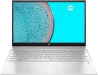 Ноутбук HP Pavilion 15-eh1023ua 15.6" FHD IPS AG, AMD R5-5500U, 8GB, F256GB, UMA, DOS, сріблястий