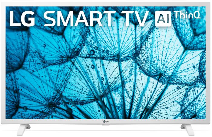 Телевiзор 32" LED FHD LG 32LM6380PLC Smart, WebOS, Бiлий