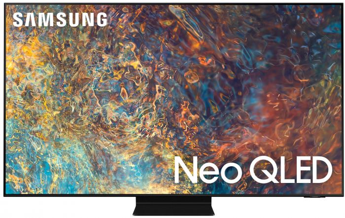 Телевiзор 65" Neo QLED 4K Samsung QE65QN90AAUXUA Smart, Tizen, Black