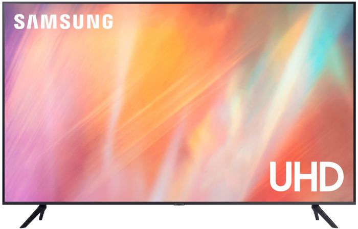 Телевiзор 50" LED 4K Samsung UE50AU7100UXUA Smart, Tizen, Black
