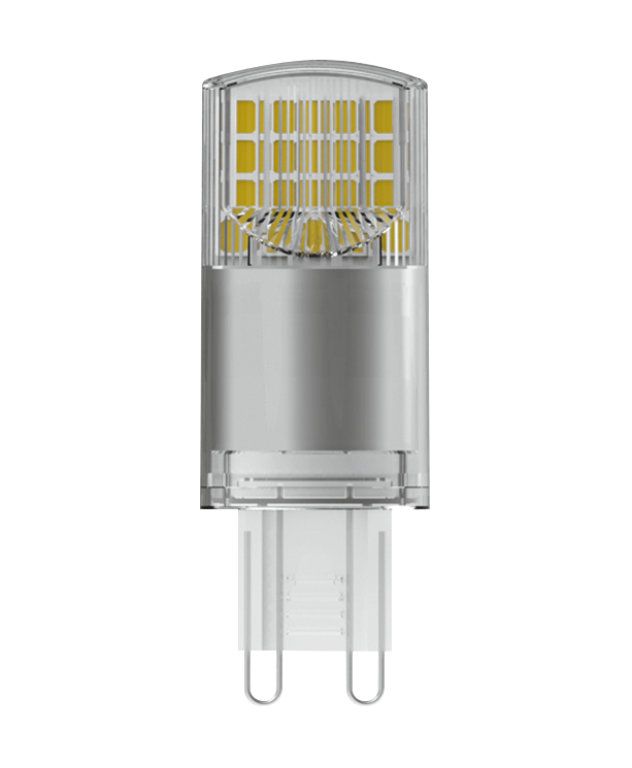 Лампа світлодіодна OSRAM LEDSPIN40 CL 3,8W/840 230V G9 BLI1