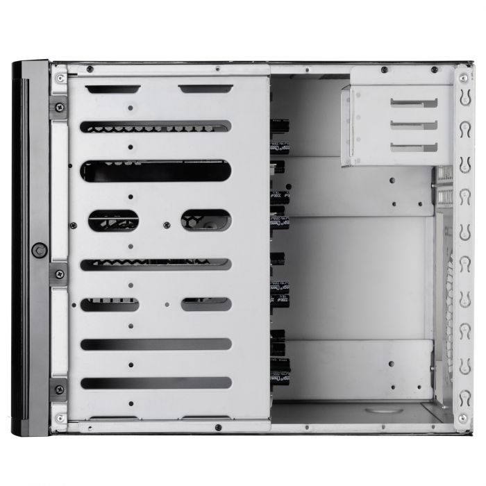 Корпус SilverStone SST-DS380,Mini-DTX, Mini-ITX,USB 3.0 x 2 ,HDDx8,SSDx4,Kensington lock, SFX, без БЖ,чорний