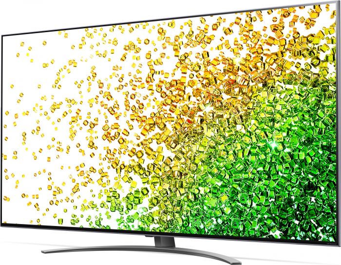 Телевiзор 50" NanoCell 4K LG 50NANO866PA Smart, WebOS, Срiбло