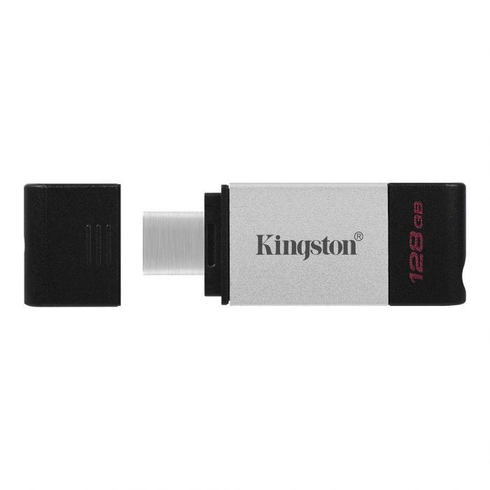 Накопичувач Kingston  128GB USB-C 3.2 Gen 1 DT80