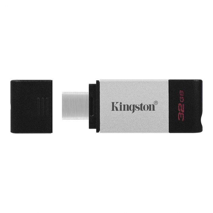 Накопичувач Kingston   32GB USB-C 3.2 Gen 1 DT80