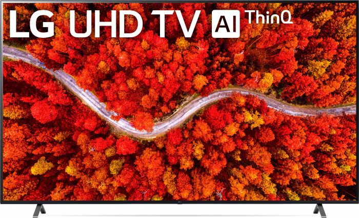 Телевiзор 82" LED 4K LG 82UP80006LA Smart, WebOS, Чорний