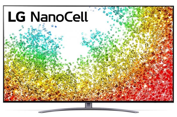 Телевiзор 55" NanoCell 8K LG 55NANO966PA Smart, WebOS, Срiбло