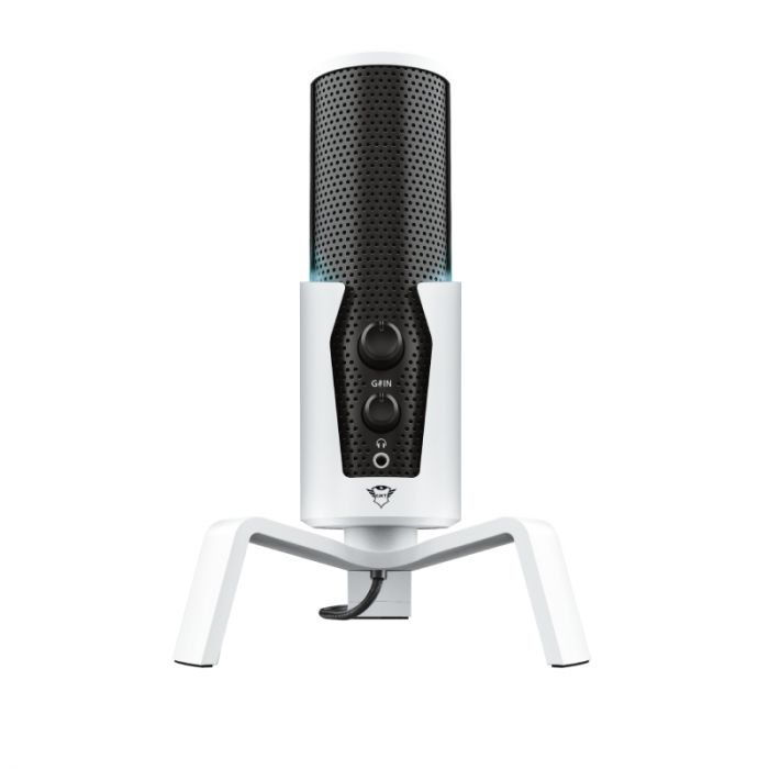 Мікрофон для ПК Trust GXT 258W Fyru USB 4-in-1 PS5 Compatible White