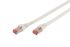 Патч-корд DIGITUS CAT 6 S-FTP, 3м, AWG 27/7, LSZH, білий