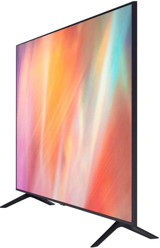 Телевiзор 65" LED 4K Samsung UE65AU7100UXUA Smart, Tizen, Black