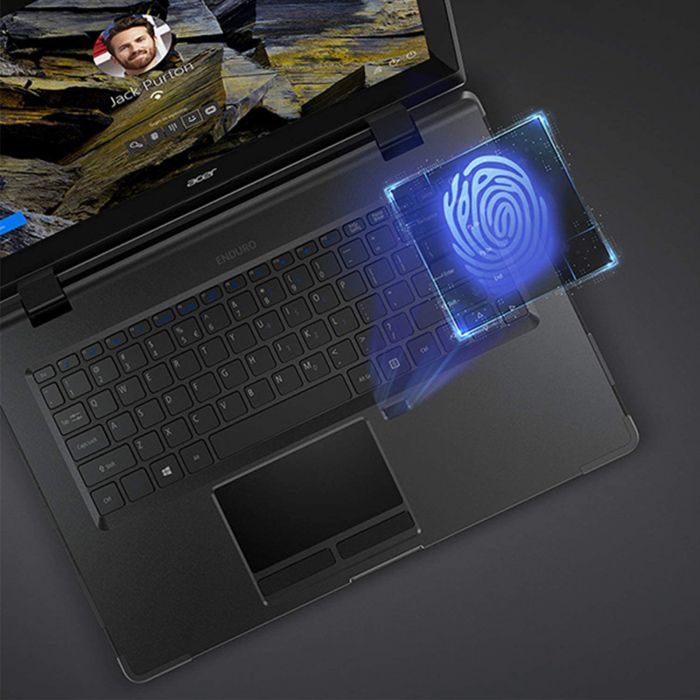 Ноутбук Acer Enduro N3 EN314-51W 14FHD IPS/Intel i5-10210U/8/512F/int/Lin/Black