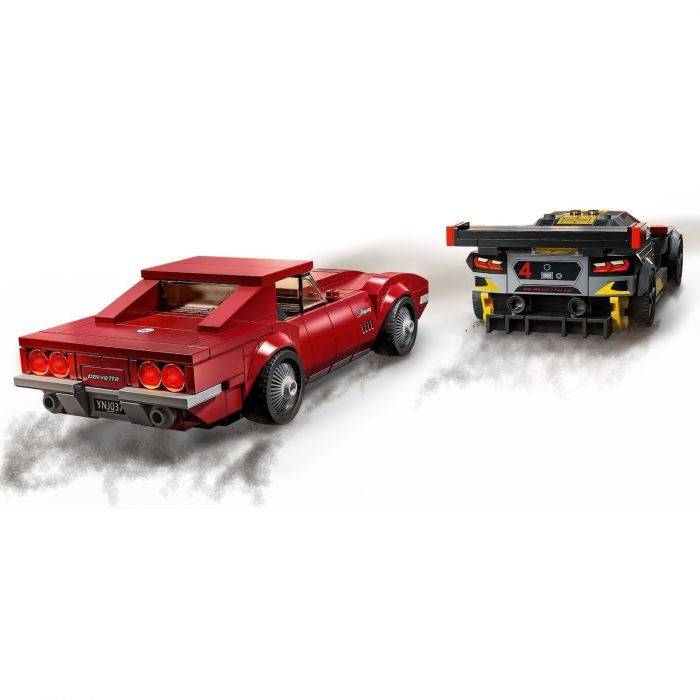 Конструктор LEGO Speed Champions Chevrolet Corvette C8.R Race Car and 1968 Chevrolet Corvette 76903