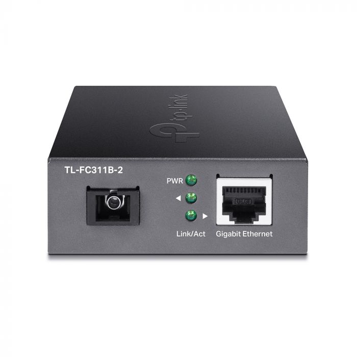 Медiаконвертер TP-LINK TL-FC311A-2 10/100/1000 WDM (TX 1550nm RX 1310nm) SM 2km SC