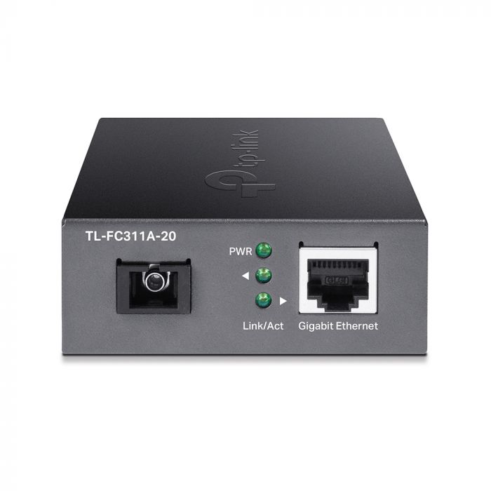 Медiаконвертер TP-LINK TL-FC311A-20 10/100/1000 WDM (TX 1550nm RX 1310nm) SM 20km SC