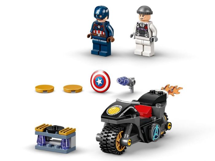 Конструктор LEGO Super Heroes Сутичка Капітана Америки й «Гідри» 76189