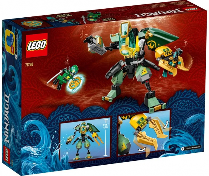 Конструктор LEGO Ninjago Гідроробот Ллойда 71750