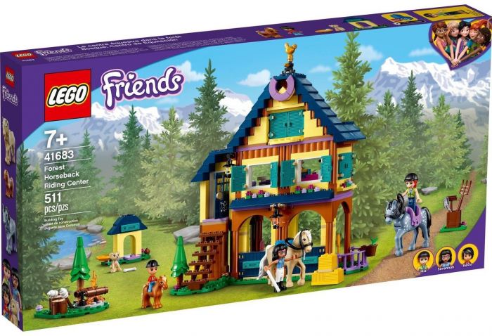 Конструктор LEGO Friends Лісовий центр верхової їзди 41683