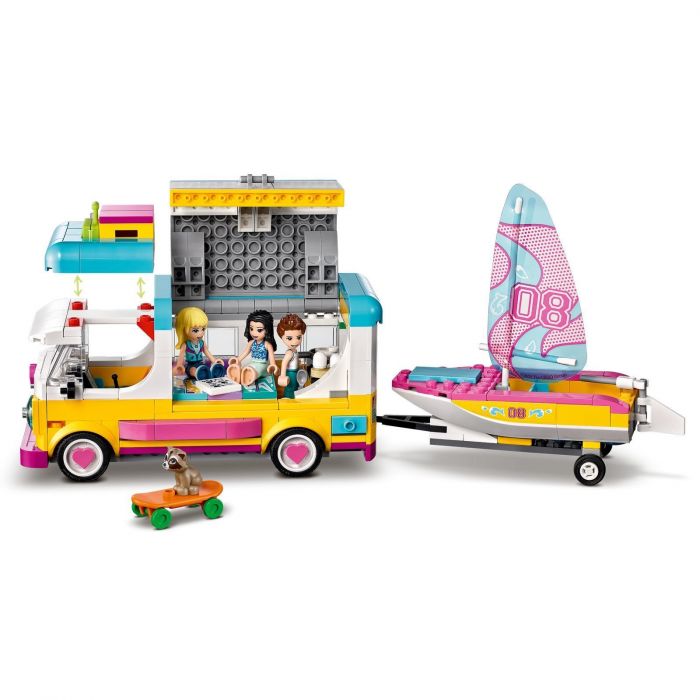 Конструктор LEGO Friends Лісовий будинок на колесах і яхта 41681