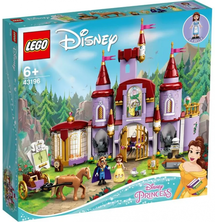 Конструктор LEGO Disney Замок Белль і Чудовиська 43196