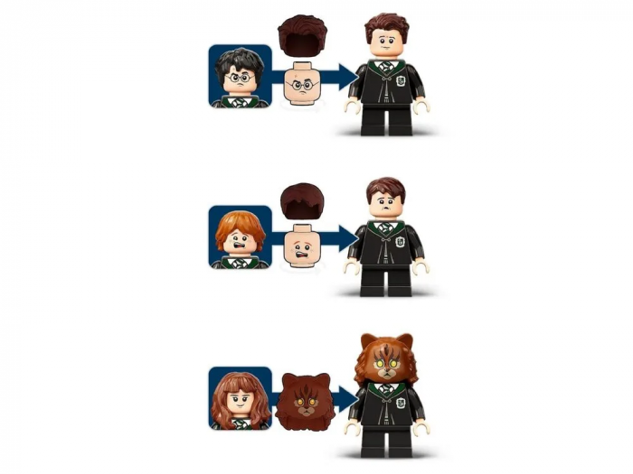 Конструктор LEGO Harry Potter Гоґвортс: невдача з багатозільною настійкою 76386