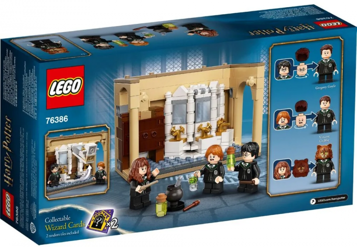 Конструктор LEGO Harry Potter Гоґвортс: невдача з багатозільною настійкою 76386