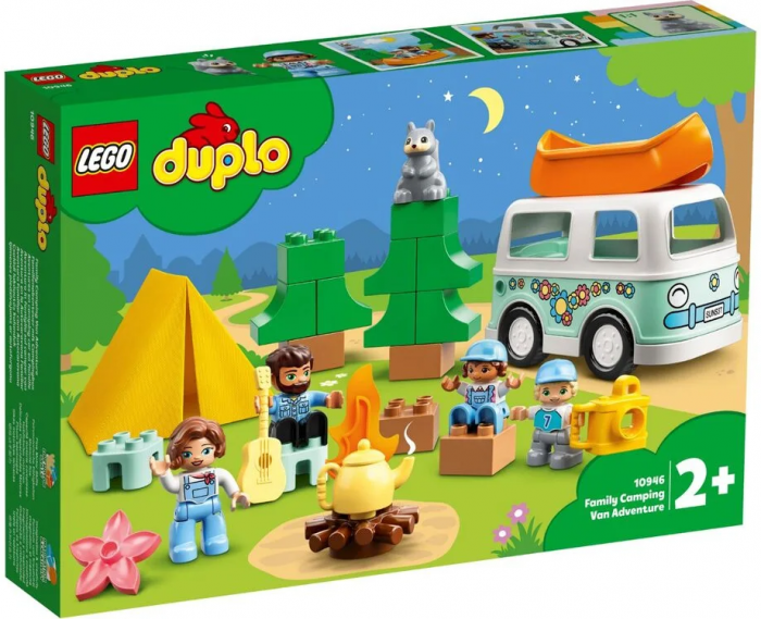 Конструктор LEGO DUPLO Сімейний кемпінг 10946