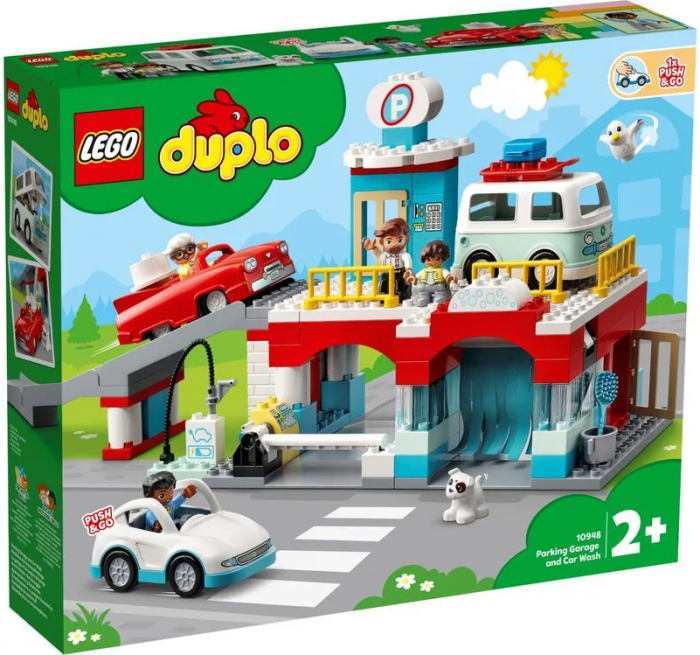 Конструктор LEGO DUPLO Гараж і автомийка 10948