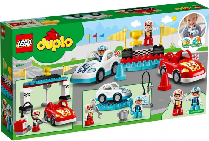 Конструктор LEGO DUPLO Гоночні автомобілі 10947