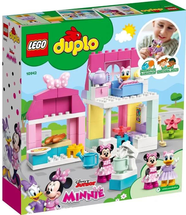 Конструктор LEGO DUPLO Будинок і кафе Мінні 10942