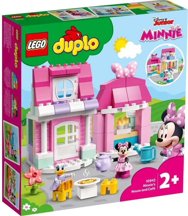 Конструктор LEGO DUPLO Будинок і кафе Мінні 10942